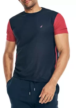 Flash Sale π― Nautica Navtech Sustainably Crafted Color Block T-Shirt π