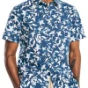 Best deal 🔥 Nautica Printed Poplin Short Sleeve 👕 Shirt 🎁