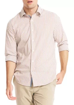 Best reviews of π Nautica Navtech Trim Fit Striped π Shirt π₯°