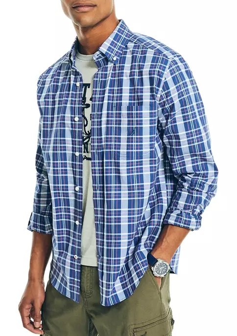 Buy π― Nautica Plaid Poplin π Shirt π 5 Buy π― Nautica Plaid Poplin π Shirt π - Image 5