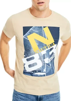 Buy 🌟 Nautica Sustainably Crafted N-83 Racing Graphic T-Shirt 🎁