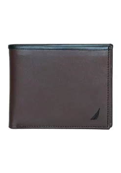 Wholesale π Nautica Pop Color Leather Bifold Wallet β¨