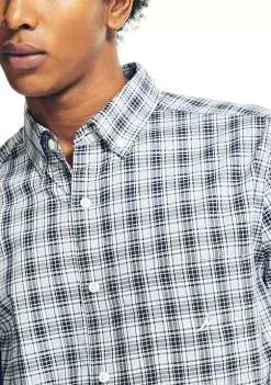 Top 10 🔥 Nautica Plaid Poplin 👕 Shirt ⌛ -Cheap Nautica Store Belk 2559