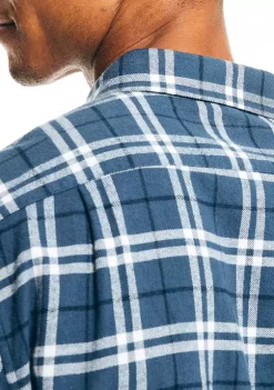 Best deal ⭐ Nautica Sustainably Crafted Flannel Plaid 👚 Shirt 🔔 -Cheap Nautica Store Belk 256