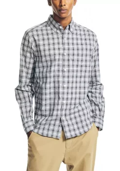 Top 10 🔥 Nautica Plaid Poplin 👕 Shirt ⌛ -Cheap Nautica Store Belk 2560