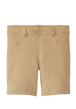 Best Pirce 🎁 Nautica 👧 Girls 4-6x Pull On Knit Shorts 🥰