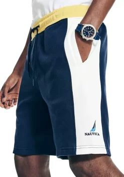 Hot Sale 👍 Nautica 9" Color Block Shorts ⭐ -Cheap Nautica Store Belk 2645