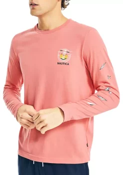 Top 10 βοΈ Nautica Sustainably Crafted Long Sleeve Graphic T-Shirt π