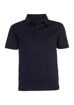 Deals 🧨 Nautica Boys 8-20 Striped Performance Polo 👚 Shirt 🎉