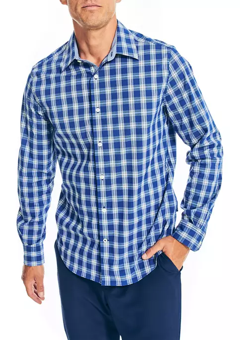 Cheap π₯° Nautica Navtech Trim Fit Plaid π Shirt β¨ 1 Cheap π₯° Nautica Navtech Trim Fit Plaid π Shirt β¨
