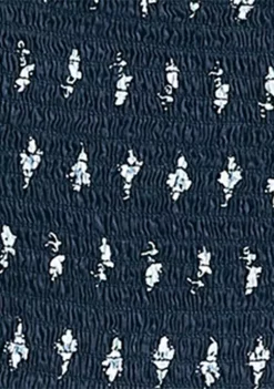 Flash Sale 😍 Nautica 👩 Women's Sustainably Crafted Printed Square Neck Top 🎁 -Cheap Nautica Store Belk 2705