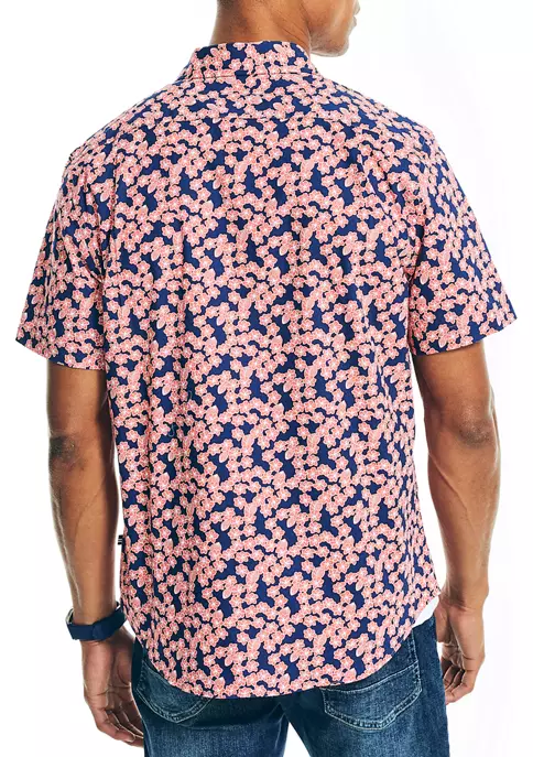 Cheapest π Nautica Printed Poplin Short Sleeve π Shirt π 2 Cheapest π Nautica Printed Poplin Short Sleeve π Shirt π - Image 2