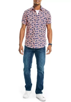 Cheapest π Nautica Printed Poplin Short Sleeve π Shirt π 9 Cheapest π Nautica Printed Poplin Short Sleeve π Shirt π -Cheap Nautica Store Belk 2766