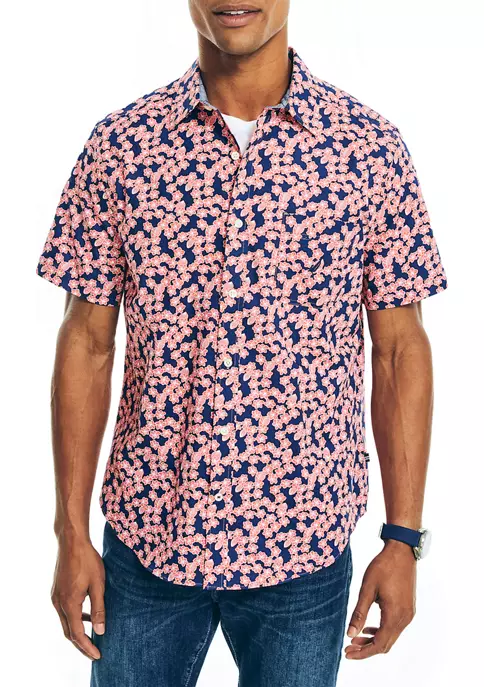 Cheapest π Nautica Printed Poplin Short Sleeve π Shirt π 6 Cheapest π Nautica Printed Poplin Short Sleeve π Shirt π - Image 6