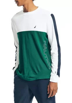 Coupon 🥰 Nautica Navtech Sustainably Crafted Long Sleeve T-Shirt 🔔 -Cheap Nautica Store Belk 2806