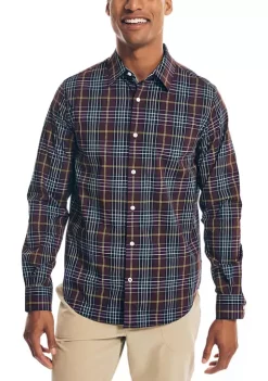 Cheap 🎁 Nautica Navtech Plaid 👕 Shirt ⌛ -Cheap Nautica Store Belk 2819