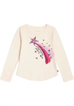 Discount 😍 Nautica Toddler 👧 Girls We Shine Tee 👏