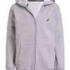 New 😀 Nautica Boys 4-7 Full Zip Fleece Hoodie 🛒