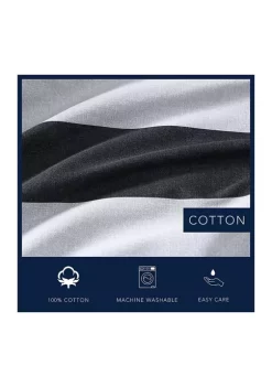 Promo 🎉 Nautica Lawndale Cotton 3-Piece Comforter Bedding Set ✨ -Cheap Nautica Store Belk 2907