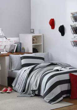 Promo 🎉 Nautica Lawndale Cotton 3-Piece Comforter Bedding Set ✨ -Cheap Nautica Store Belk 2908