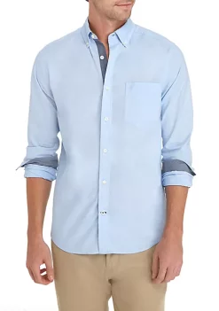 Discount π Nautica Classic Fit Stretch Cotton π Shirt π