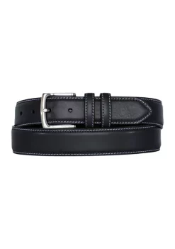 Budget ⌛ Nautica Black Double Keeper Belt 😍
