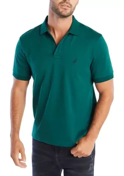 Best Pirce 🧨 Nautica Classic Fit Interlock Polo 😀