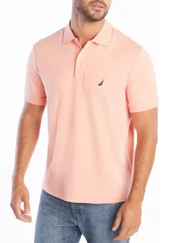 Best Pirce 🧨 Nautica Classic Fit Interlock Polo 😀 -Cheap Nautica Store Belk 376