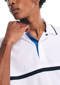 Best Sale ✨ Nautica Navtech Sustainably Crafted Classic Fit Chest-Stripe Polo 👚 Shirt 💯 -Cheap Nautica Store Belk 522