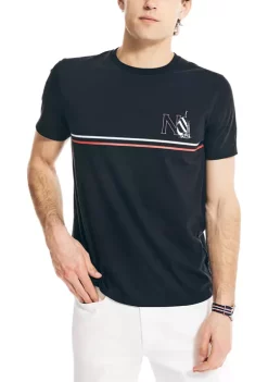 Top 10 😀 Nautica Sustainably Crafted Sailboat Graphic T-Shirt ⭐ -Cheap Nautica Store Belk 567