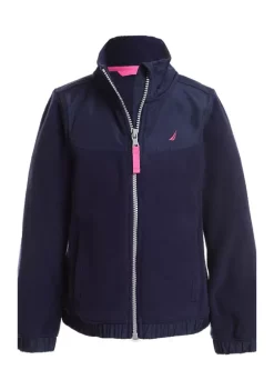 Cheapest ⭐ Nautica 👧 Girls 4-6x Polar Fleece Jacket 🧨