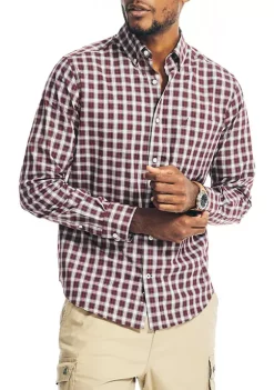 Discount 🎉 Nautica Wrinkle Resistant Plaid Wear to Work 👕 Shirt ❤️
