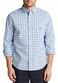 Deals 👏 Nautica Gingham Long Sleeve Button Down 👚 Shirt 😀 -Cheap Nautica Store Belk 588