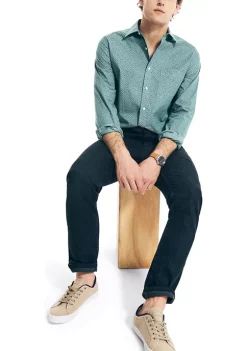 Buy ⭐ Nautica Printed 👚 Shirt ⭐ -Cheap Nautica Store Belk 594