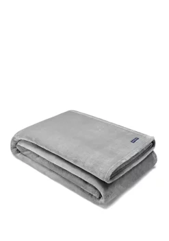New ✨ Nautica Solid Ultra Soft Plush Fleece Blanket 🛒 -Cheap Nautica Store Belk 636