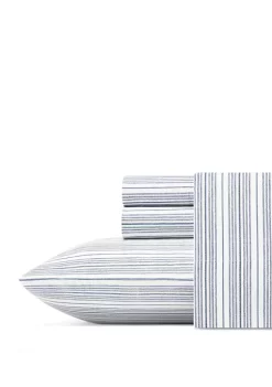 Cheapest 🎉 Nautica Beaux Stripe Cotton Sheet Set ✔️ -Cheap Nautica Store Belk 643