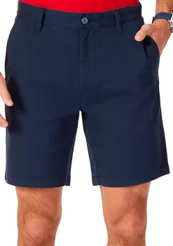 Buy ⌛ Nautica 8.5 in Flat Front Deck Shorts 🔥 -Cheap Nautica Store Belk 677