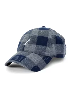 Deals 🌟 Nautica Flannel ⚾ Baseball Cap 😀 -Cheap Nautica Store Belk 681