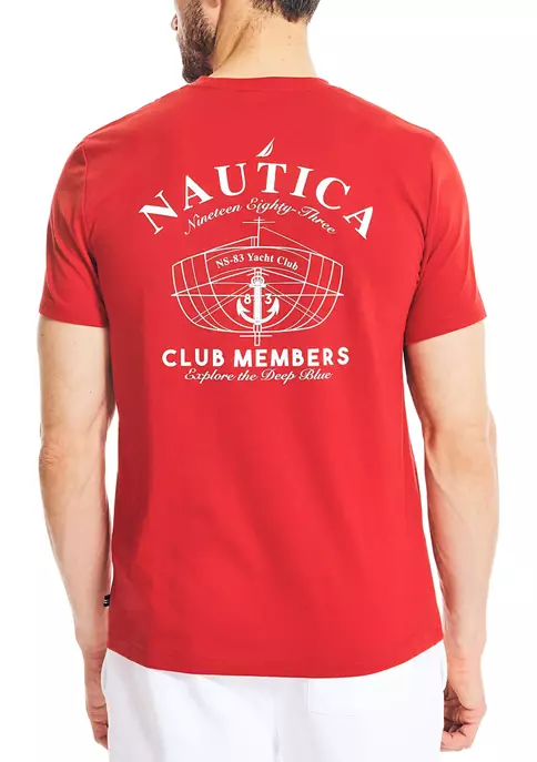 Brand new π₯° Nautica Sustainably Crafted Yacht Club Graphic T-Shirt β 1 Brand new π₯° Nautica Sustainably Crafted Yacht Club Graphic T-Shirt β