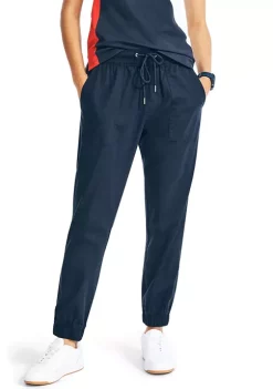 Cheap 😍 Nautica 👩 Women's Sustainably Crafted Utility Joggers 😉