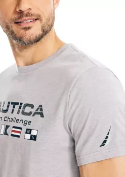Top 10 👏 Nautica Sustainably Crafted Ocean Challenge Graphic T-Shirt 🛒 -Cheap Nautica Store Belk 744