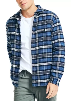Cheap ❤️ Nautica Flannel Plaid 👕 Shirt Jacket ⭐