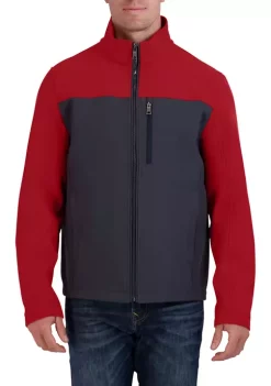 Cheapest π Nautica Soft Shell Color Block Bonded Jacket π