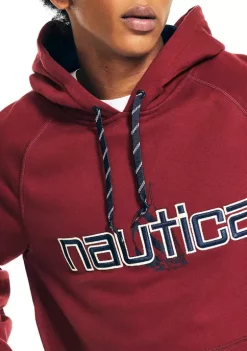 Buy 🧨 Nautica Sustainably Crafted Logo Hoodie ⌛ -Cheap Nautica Store Belk 865