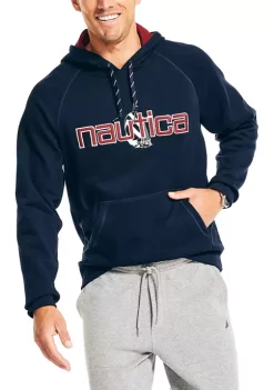 Buy 🧨 Nautica Sustainably Crafted Logo Hoodie ⌛ -Cheap Nautica Store Belk 868