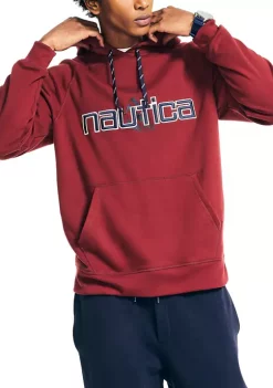Buy 🧨 Nautica Sustainably Crafted Logo Hoodie ⌛ -Cheap Nautica Store Belk 870