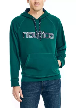 Buy 🧨 Nautica Sustainably Crafted Logo Hoodie ⌛ -Cheap Nautica Store Belk 871