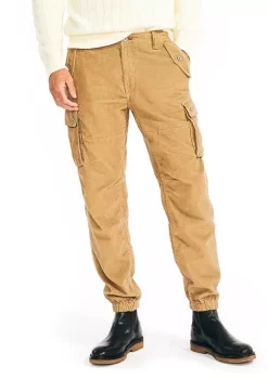 Hot Sale 👏 Nautica Corduroy Cargo Joggers 🎉 -Cheap Nautica Store Belk 913