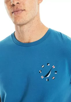 Best Sale 🌟 Nautica Sustainably Crafted American Sailing Graphic T-Shirt 🤩 -Cheap Nautica Store Belk 917