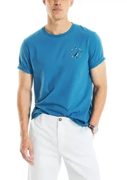 Best Sale 🌟 Nautica Sustainably Crafted American Sailing Graphic T-Shirt 🤩 -Cheap Nautica Store Belk 919